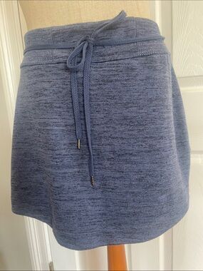 Z by Zobha Space-Dye Athletic Skort Knit Skirt Built-In Shorts women’s S Small